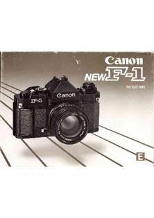 Canon F 1 manual. Camera Instructions.